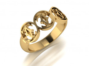 chanel ring 3D-Modell