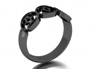 anello di chanel Modello 3D