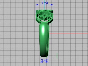 anello di chanel Modello 3D
