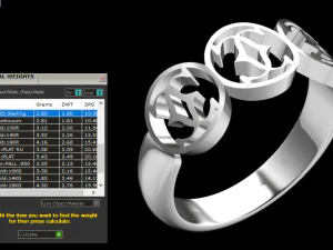 anello di chanel Modello 3D