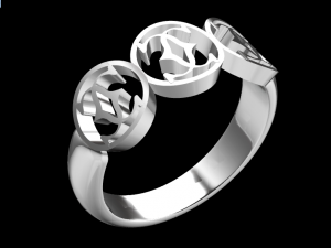 chanel ring 3D-Modell
