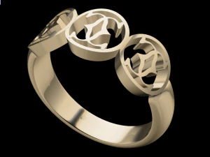 anello di chanel Modello 3D