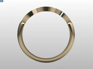 anello di chanel Modello 3D