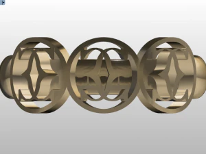 anello di chanel Modello 3D