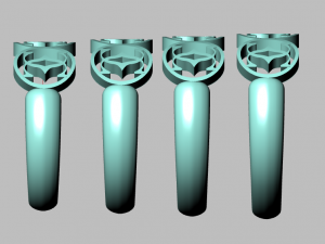 chanel ring 3D-Modell