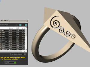 pyramid ring Modello 3D