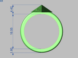 pyramid ring 3D Model