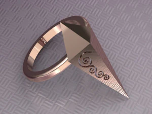 pyramid ring 3D Model