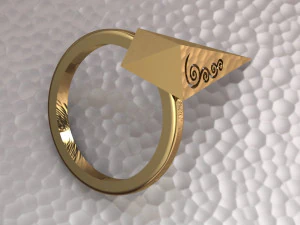 pyramid ring 3D Model