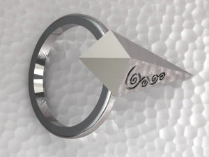 pyramid ring 3D Model