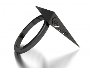 pyramid ring Modello 3D