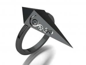 pyramid ring Modello 3D