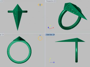 pyramid ring 3D Model