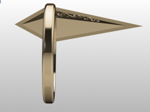pyramid ring Modello 3D