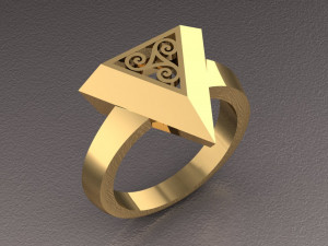 pyramid ring 3Dモデル