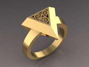 pyramid ring 3D Model