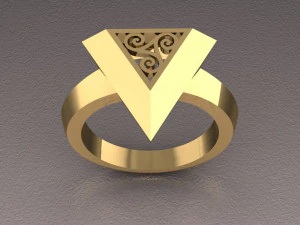 pyramid ring 3D Model