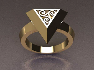 pyramid ring 3D Model