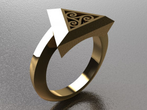 pyramid ring 3Dモデル