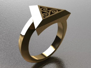 pyramid ring 3D Model