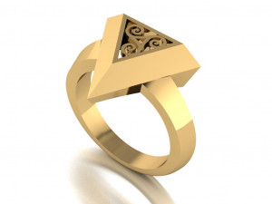 pyramid ring 3Dモデル