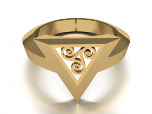 pyramid ring 3D Model
