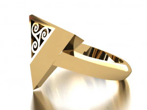 pyramid ring 3D Model