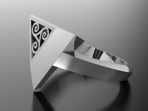 pyramid ring 3Dモデル