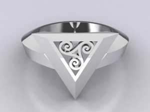 pyramid ring 3Dモデル