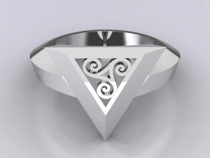 pyramid ring 3D Model