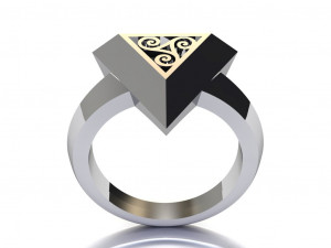 pyramid ring 3Dモデル