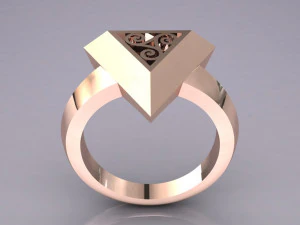 pyramid ring 3D Model