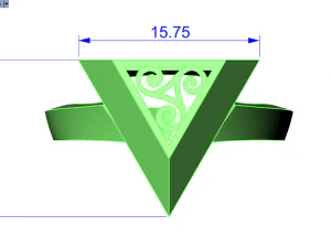 pyramid ring 3D Model