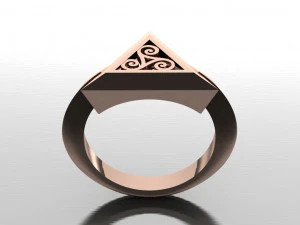 pyramid ring 3D Model