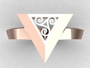 pyramid ring 3Dモデル