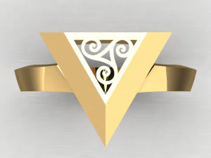pyramid ring 3D Model