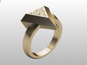 pyramid ring 3Dモデル