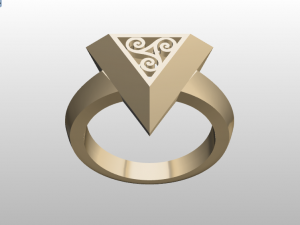 pyramid ring 3Dモデル