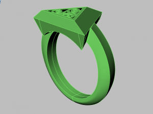 pyramid ring 3Dモデル