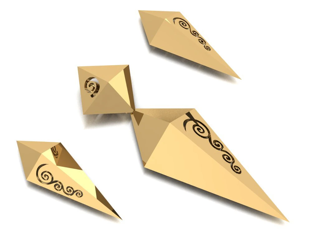 rhombic set 3D Model .c4d .max .obj .3ds .fbx .stl .blend 