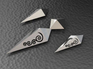 rhombic set 3D Model