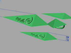 rhombic set 3D Model