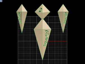 rhombic set 3D Model