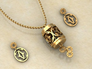 chanel set 3D मॉडल