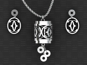 chanel set 3D Model