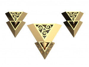 pyramid set 3D Model