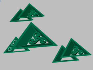 pyramid set 3D Model