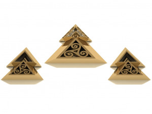 pyramid set 3D Model