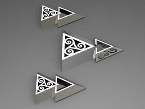 pyramid set 3D Model
