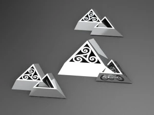 pyramid set 3D Model